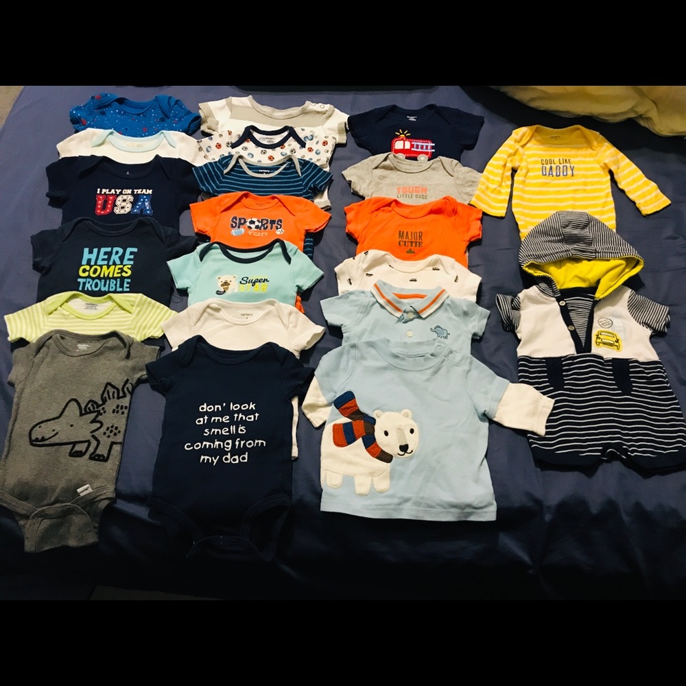 0-3 and 3 month baby clothes